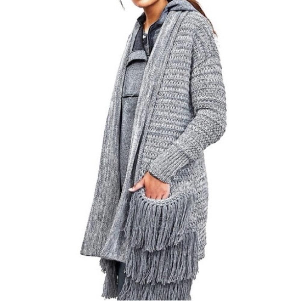 BANANA REPUBLIC Fringe Cardigan R. $168